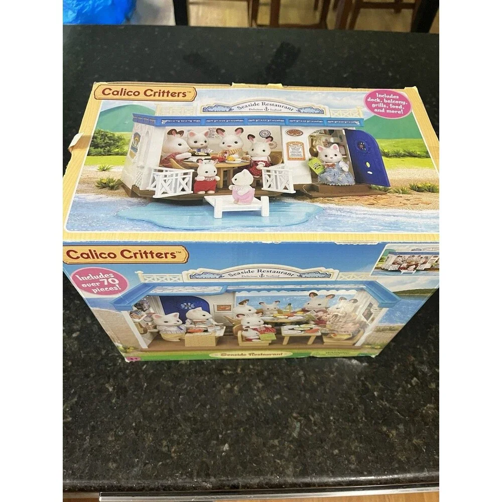 Calico Critters Seaside Restaurant NEW In Box!